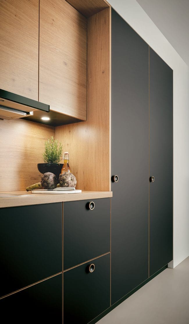 strato matt kitchen cardiff schuller black kitchens