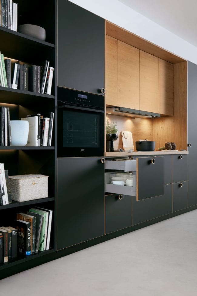 strato matt kitchen cardiff black kitchens